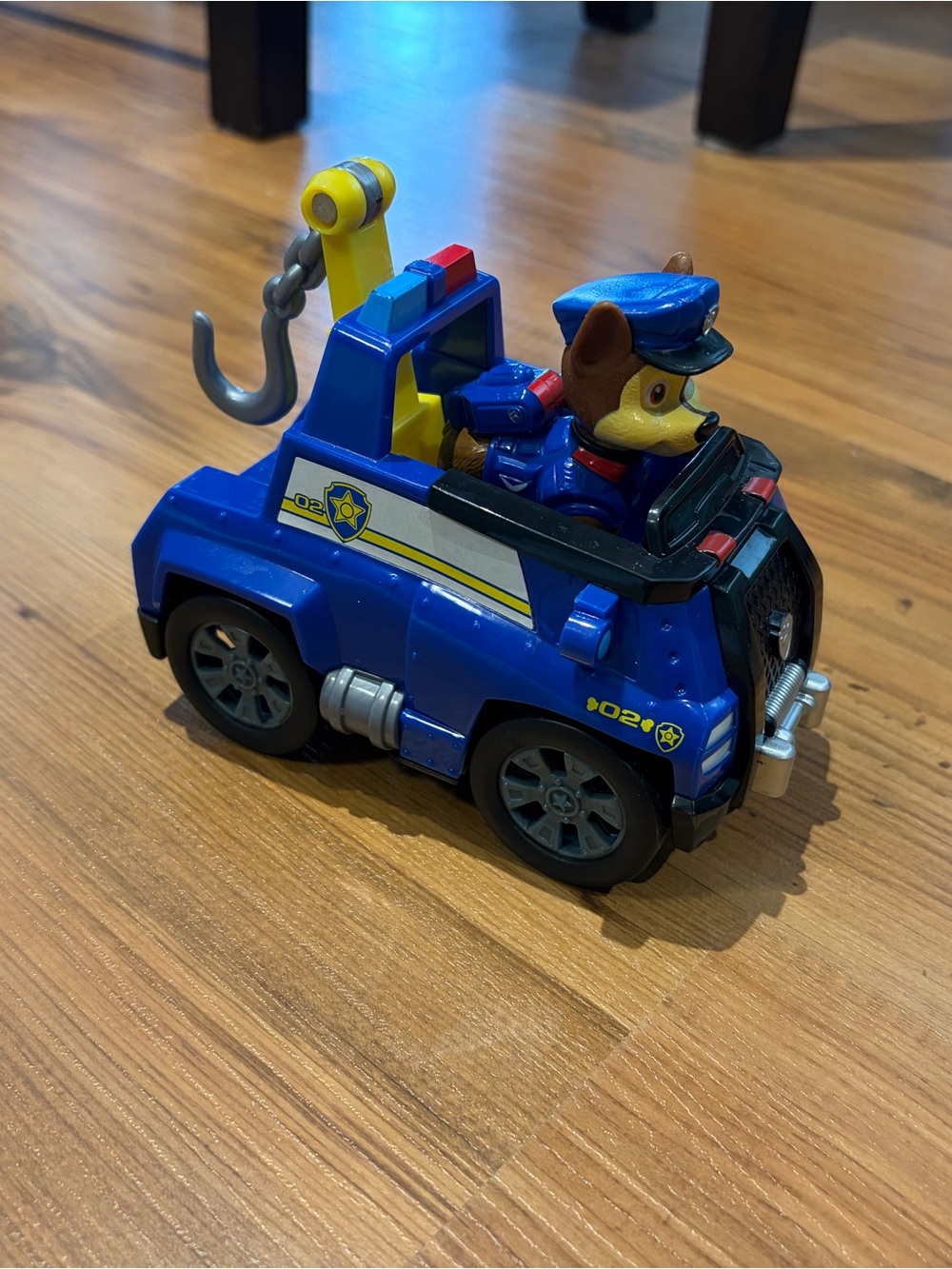 Paw Patrol Blue Chase Police Tow Truck